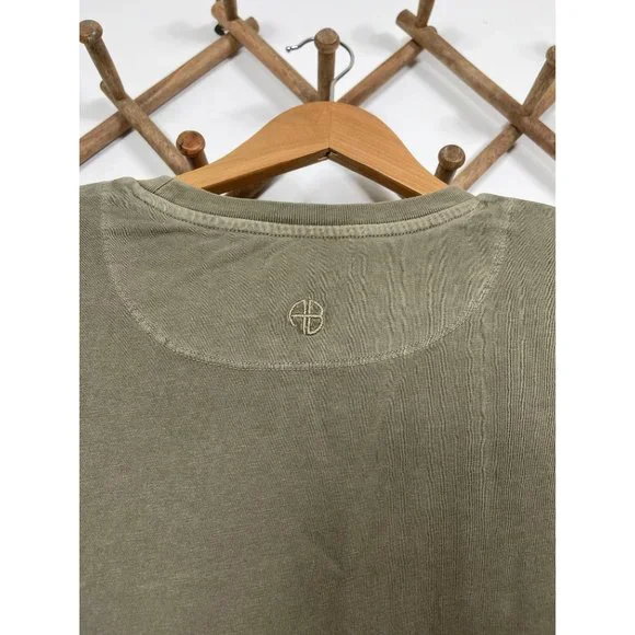 Anine Bing Tanner Tank In Green - Picture 6 of 13